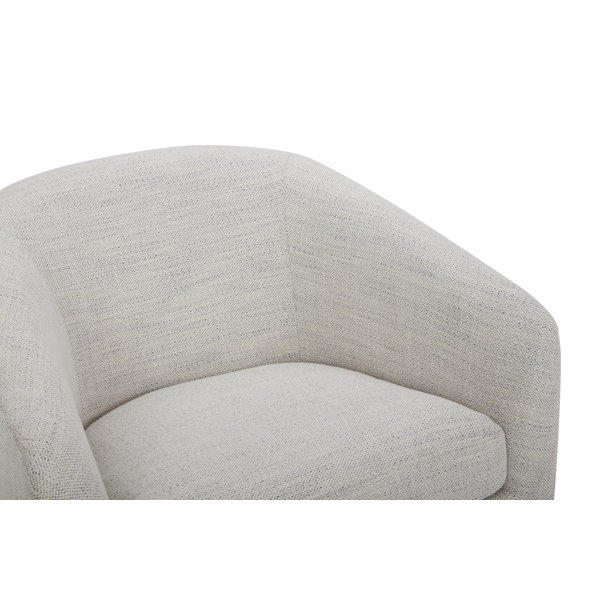 Upholstered Swivel Barrel Chair & Reviews Birch Lane